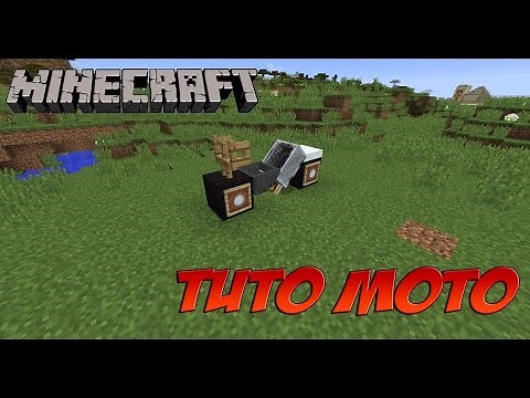Minecraft TUTO Moto