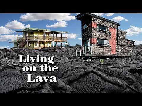 A Neighborhood Built on Lava - Next to a Volcano