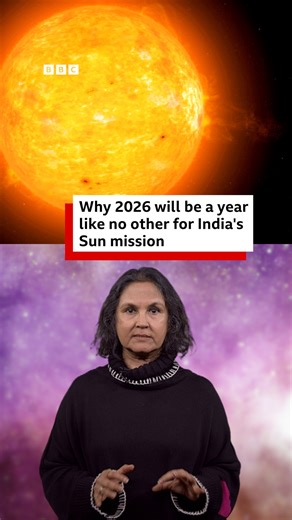 For Aditya-L1, India's first solar observation mission in space, this year is expected to be like no other. It's the first time the observatory – which was placed in orbit in 2023 - will be able to watch the Sun when it reaches its maximum activity cycle. According to Nasa, it comes roughly every 11 years when the Sun's magnetic poles flip - the Earth equivalent would be the North and South poles swapping positions. Tap the link in @BBCNewsIndia's Instagram bio to read more. | BBC News India