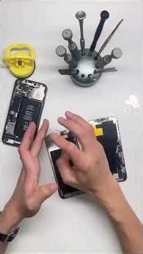 iPhone 12 Battery and Screen Replacement! #smartphonerepairtools #smartphone #fixmyphone #repairing