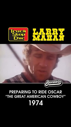 In the 1974 film The Great American Cowboy, Larry Mahan takes on Oscar, the legendary bucking bull known for tossing every rider. It’s a raw, iconic showdown—man vs. myth—capturing the heart and danger of rodeo at its peak. Follow @buscadero_motorcycles another legend of the west #cowboys #rodeo | Truck Stop Chic