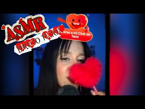 ASMR en vivo TIKTOK 🌌 Un refugio de paz y ternura