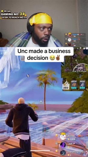 Unc Made A Business Decision! 😭✌🏾#fortnite #gaming #funny #funnyvideo