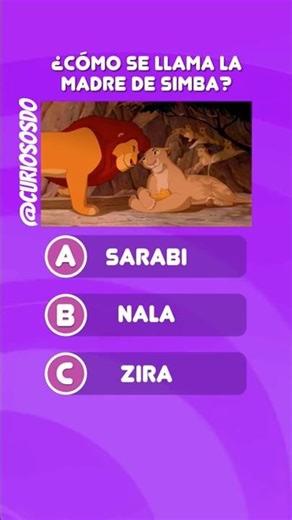 Did you fail this Lion King quiz? 🦁 #trivia #challenge