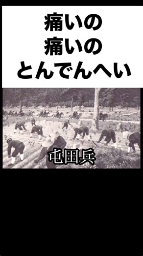 痛いの痛いの屯田兵 #あるある #学生 #北海道 #旅行