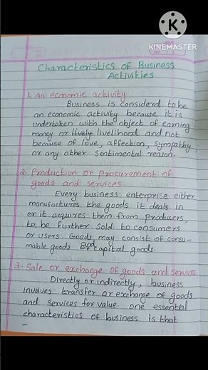 #class 11 Business studies/chapter 1/ Nature and Purpose of business/ part1/Concept and character