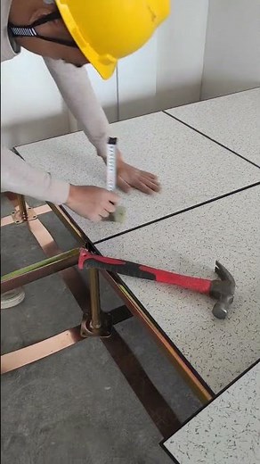 Raised Floor Installation – Stringer System