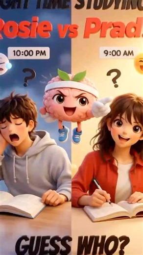 Guess Who STUDIED at the RIGHT Time ⏰🎓