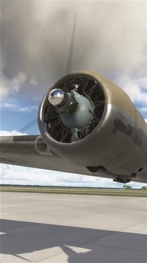Historic B-17 Bomber Flight Simulation #flightsim #aircraft