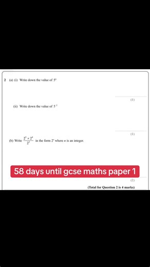 Non calculator higher tier Comment with any questions #gcsemaths #mathstips #learnontiktok #fyp
