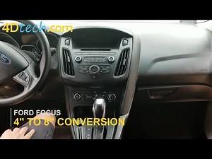 4" to 8" Factory SYNC 3 Upgrade Conversion | 2015 - 2018 Ford Focus