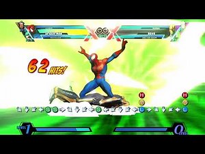 UMVC3 Morrigan Soul Drain combos from Spider-Man's Super