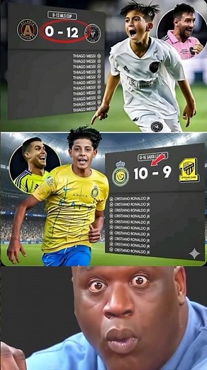 The Kids Are Already Making HISTORY — Messi Jr. vs Ronaldo Jr.! 💥🔥