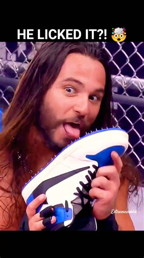 Young Bucks' INSANE Weapon: Spiked Jordan 1! 😱🔥 #aew #shorts #aewshorts