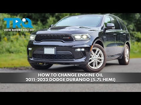 How to Change Engine Oil 2011-2025 Dodge Durango (5.7L HEMI)