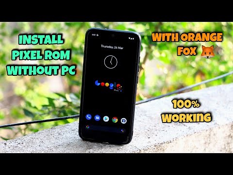 Install Pixel Experience🔥Using OrangeFOX ft.Redmi Note 7 Pro | Install Pixel ROM without PC