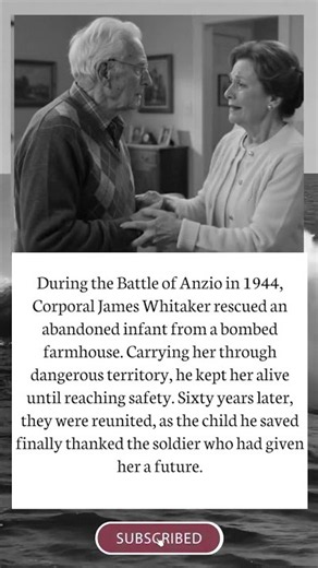 A WWII Soldier Saved a Baby... 60 Years Later, They Met Again ❤️🇺🇸 #history #americanhistory