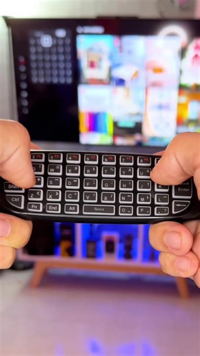 Control Remoto con Teclado Steren para tu TV
