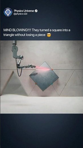 Amazing - Square fits into triangle #maths #iitjee #neet #csir #ifas