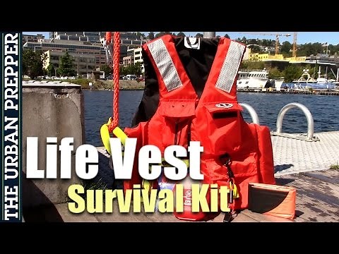 Flood & Tsunami Survival: Life Vest Emergency Kit Prototype