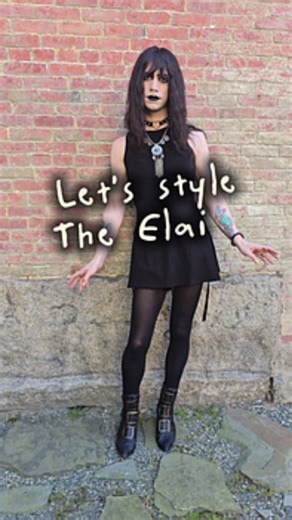 1.8K views · 317 reactions | Let's style the Elaine Dress! This mod mini dress is perfect for accessorizing! With @wretchedlydia (she/they) | Die With Your Boots On | Facebook