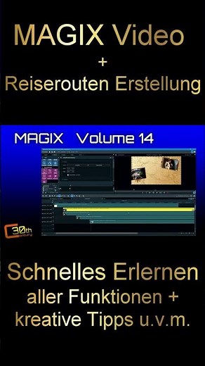 MAGIX Video - Training Volume 14 - Kreative Effekte und mehr... #shorts