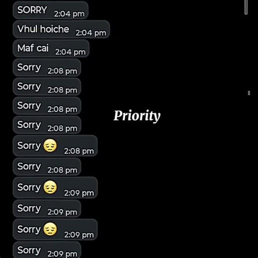 formality and priority 😥