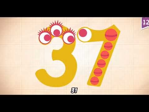 Let's learning and fun number : 36 - 40 Endless Numbers 123