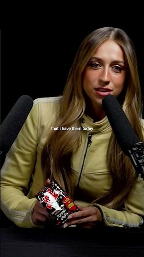 Tate Mcrae doing ASMR with pop rocks #tatemcrae