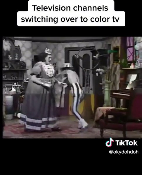 Television switching to colour #history #historic #historytime #historytok #fyp #fy #fypage #fyy #foryou #foryoupage #foryourpage #foru #foruyou #foryoupageofficiall #forupage #usatiktok #usa🇺🇸 #brazil🇧🇷 #denmark🇩🇰 #brazil #newzealand #southafrica #australia #newzealandtiktok #usa #uk #canada #germany #france #finland #denmark #netherlands #spain #switzerland #hungary