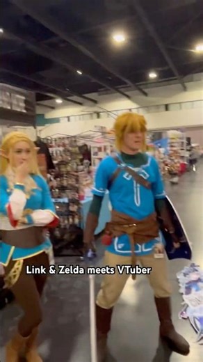 Link & Zelda meets VTuber