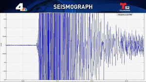 Check out the seismograph capture of this evening's 7.1 earthquake in Ridgecrest. Updates here --> https://bit.ly/2XujG5B | KSBY