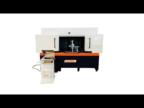 5-Axis Multi Angle CNC Notching Saw for Aluminium Facade Curtain Wall