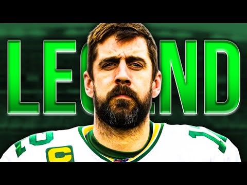 Can Aaron Rodger finish as a ledgend?