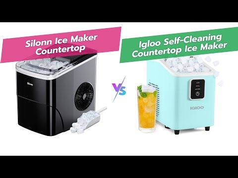 Ice Maker Showdown: Silonn vs Igloo 🧊 Countertop Ice Makers — 26 lbs/Day