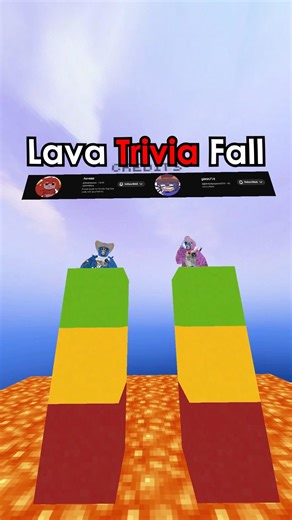 Minecraft Lava Trivia #gorillatag #gtag #vr #shorts