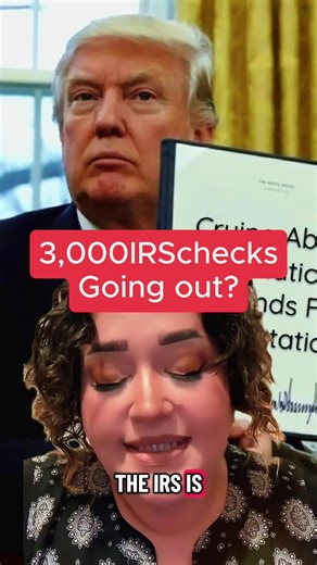 $3000 checks the IRS is sending out right now. #irschecks #refunds #payments
