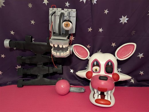 The Mangle Five Nights at Freddy's 2 Full Costume PROP LED Lights Fnaf Movie Endoskeleton Animatronic Funtime Foxy the Pirate Rare Find READ - Etsy