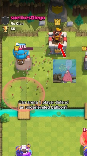 Bro missed the arrows😭😭 #clashroyale #shorts