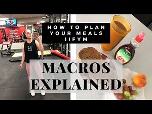 MACROS FOR BEGINNERS - THE BASICS EXPLAINED (IIFYM)