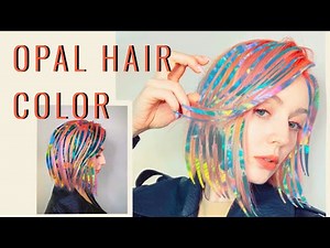HOW TO DYE HAIR: OPAL HAIR COLORING tutorial, hair color transformation | COLOR PRN