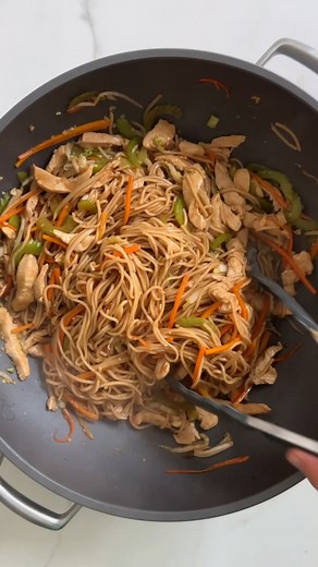 90K views · 571 reactions | 30-Minute Chicken Chow Mein! 率 The best homemade stir-fry sauce, your protein of choice, and any/all veggies you have stashed in your fridge or freezer. RECIPE: https://www.justataste.com/quick-chicken-chow-mein/ | Just a Taste | Facebook