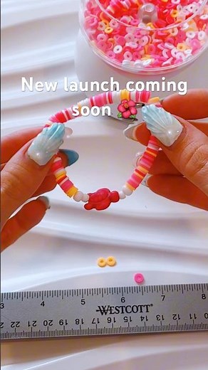 Making a clay bead bracelet with a bead spinner