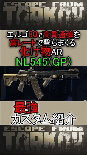 [Tarkov] A monster AR with high rate of fire and high ergonomics! Introducing the latest and stro...