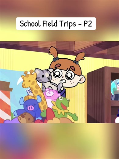 School Field Trips - P2 #fyp #viral #animation | field trip