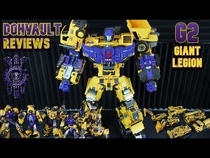The ULTIMATE G2 Devastator! Giant Legion Box Set Review!