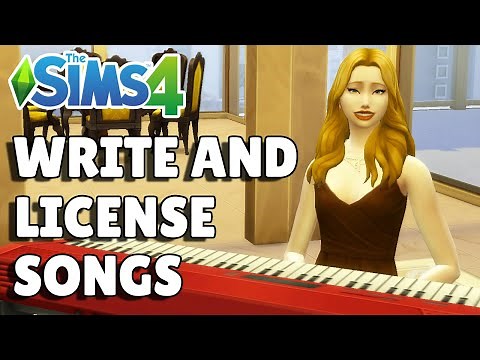 How To Write And License Songs And Lyrics | The Sims 4 Guide