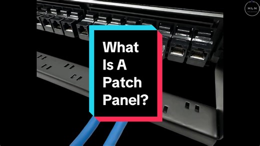 Home Lab Networking 101 What is a patch panel in a server rack and do you actually need one? My answer is yes you do! What do you think? #homelab #networking101 #homeserver #tiktok #technology