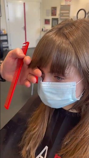 How to DRY.CUT Bottleneck Bangs