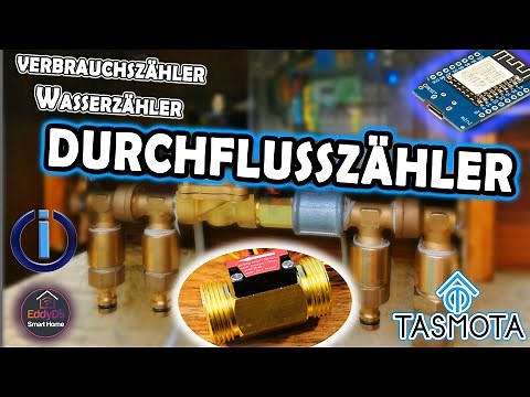 Flow meter via ESP8266 and via Tasmota/MQTT
